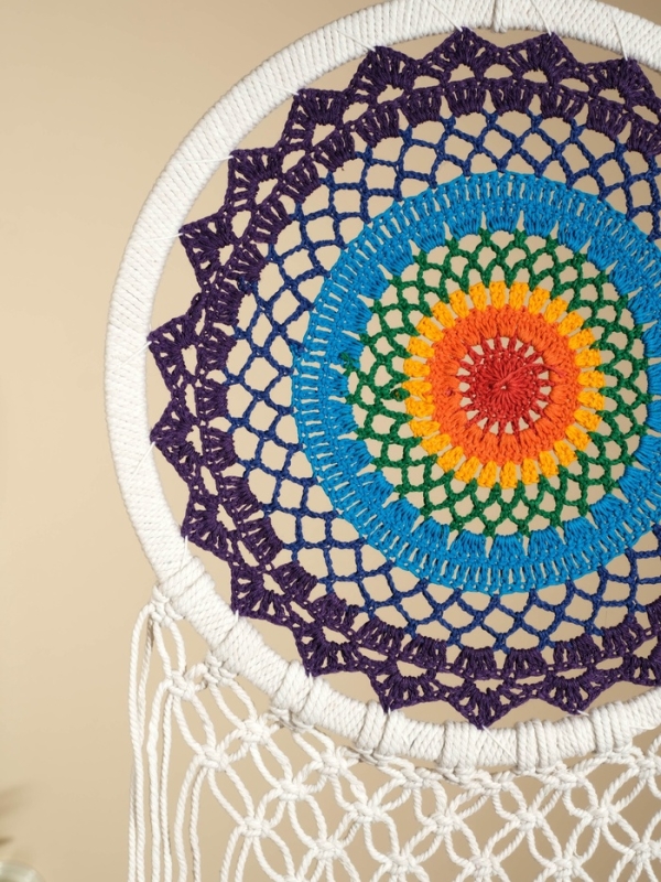 Ловец снов "Радуга" 32х90 см.