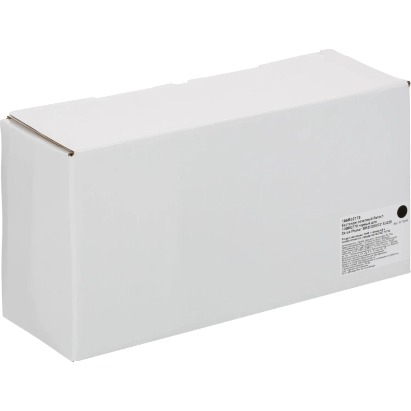 Картридж лазерный Retech 106R02778 чер.для Xerox Phaser 3052/3260/3215/3225