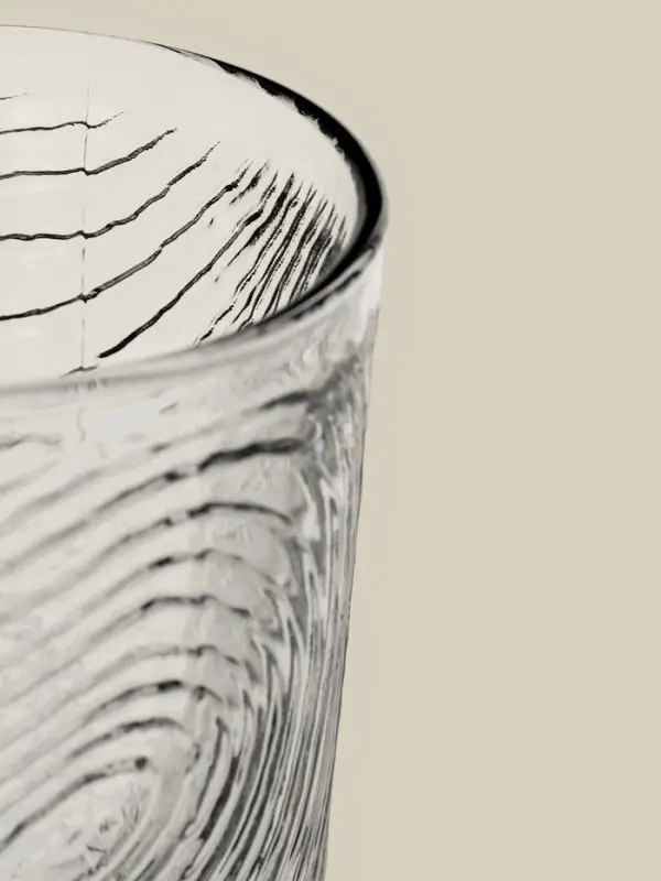 Стакан высокий SL-Home &laquo;Барк&raquo;, 360 мл, стекло, серый