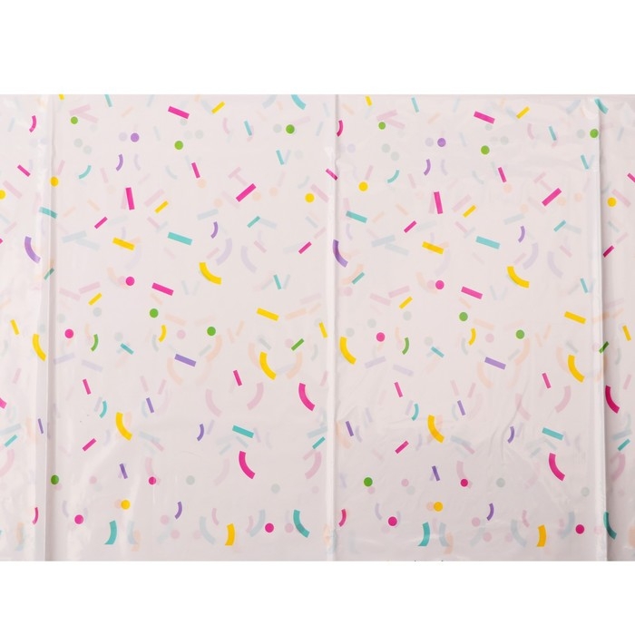 Скатерть одноразовая «Конфетти», 137 × 180 см Скатерть одноразовая «Конфетти», 137 × 180 см