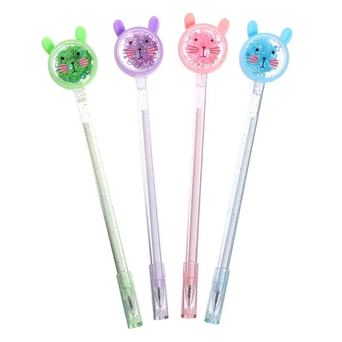 Ручка - прикол Calligrata «Блеск мышка», гелевая, МИКС Ручка - прикол Calligrata «Блеск мышка», гелевая, МИКС