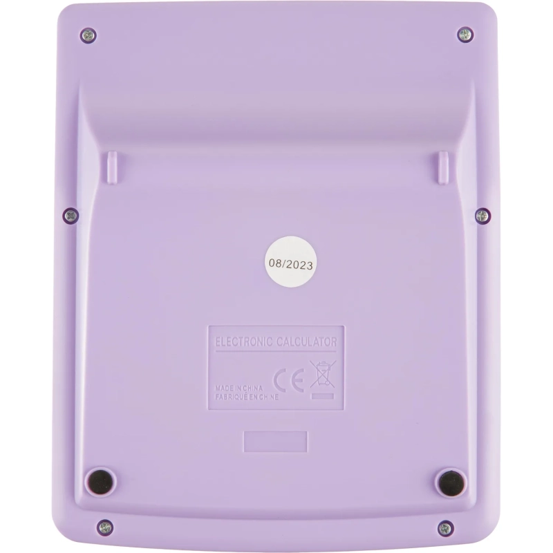 Калькулятор настольный КОМП Attache, AС-223P,8р,дв. пит, фиолет,134x107x34