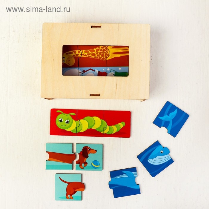 Пазл тройной «Собери картинку» (головоломка) Пазл тройной «Собери картинку» (головоломка)