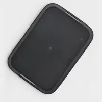 Поднос для подачи с ручками Magistro &laquo;Фьюжен Вуд&raquo;, прямоугольный, 32&times;23&times;3.8 см, пластик, чёрный