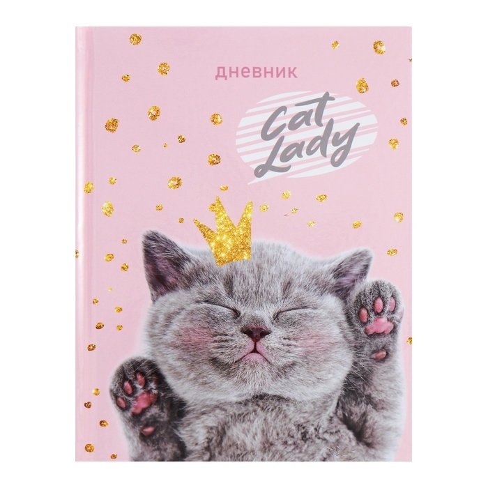 Дневник универсальный для 1-11 классов, Дневник универсальный для 1-11 классов, "Киса", твердая обложка 7БЦ, глянцевая ламинация, 40 листов