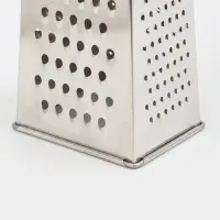 Тёрка Доляна, 4 грани, 11&times;8.5&times;22 см, металл, МИКС