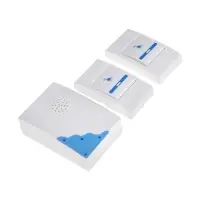 Звонок Luazon LZDV-02-02, беспроводной, 2 кнопки, 2хAA (не в комплекте), LR23A