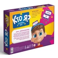 Настольная игра &laquo;Кто я?&raquo;, 6 ободков, 70 карт, 7+