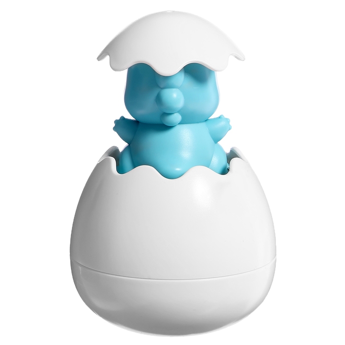 Игрушка для купания в ванной 2 в 1 «Дракон в яйце»: брызгалка, лейка, цвет голубой Игрушка для купания в ванной 2 в 1 «Дракон в яйце»: брызгалка, лейка, цвет голубой