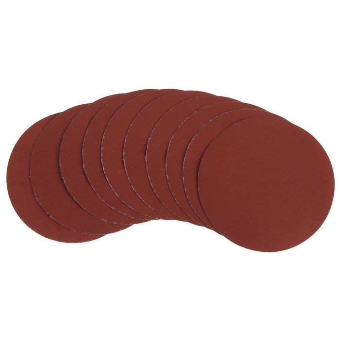 Круг абразивный шлифовальный под Круг абразивный шлифовальный под "липучку" ТУНДРА, 125 мм, Р2000, 10 шт.