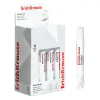 Ручка-корректор 7 мл, ErichKrause EasyMask, с металлическим наконечником, экономичный расход, на основе растворителя