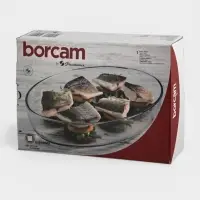 Форма для запекания Paşabah&ccedil;e Borcam, 3 л, 35&times;24.5 см, овальная, жаропрочное стекло, прозрачная