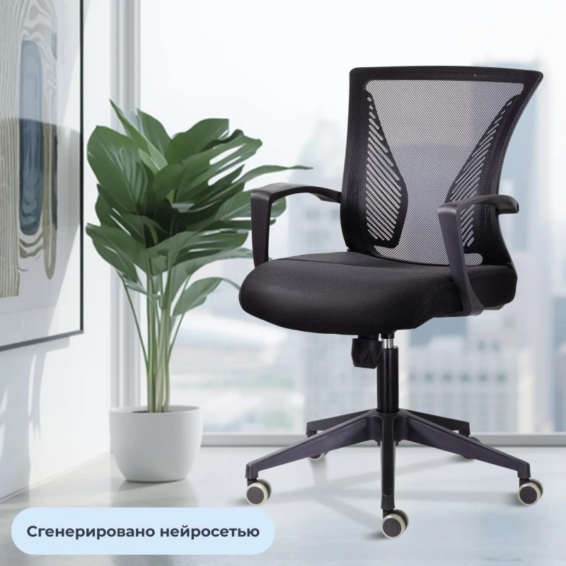 Кресло БМФ Easy Chair СН-800 Энжел черный Ср TW-01/Е11-к (черный)