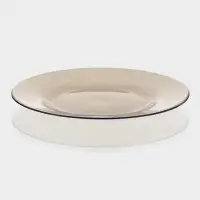 Тарелка Paşabah&ccedil;e Bronze, d=26 см, стекло, коричневая