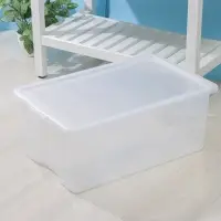 Контейнер для хранения Porter, 50 л, 66&times;42&times;26 см, с крышкой, прозрачный