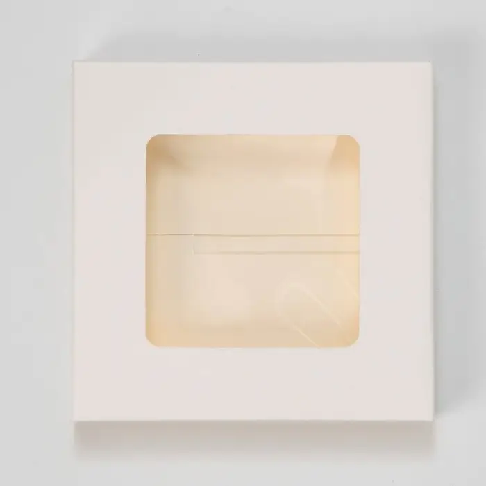 Коробка для шоколада, кондитерская упаковка, «С любовью», с окном, 10.2 х 1.4 х 10.2 см Коробка для шоколада, кондитерская упаковка, «С любовью», с окном, 10.2 х 1.4 х 10.2 см