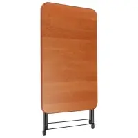 Стол туристический складной, 75&times;50&times;50/62 см, ЛДСП, цвет миланский орех