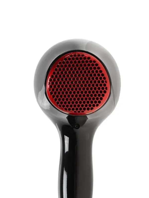 Фен Luazon LGE-004, 3800 Вт, 2 скорости, 3 температурных режима, красно-чёрный