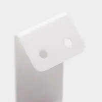 Подставка под серьги, кольцо, 4&times;5&times;9 см, толщина 1.5 мм, белая