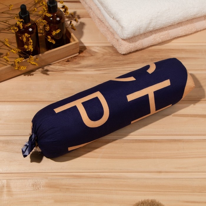 Валик со стружкой можжевельника, сувенирная, 10×28 см, микс Валик со стружкой можжевельника, сувенирная, 10×28 см, микс