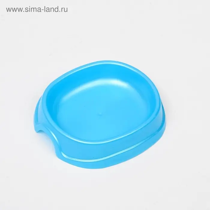 Миска №1 Миска №1 "Нулевка" 200 мл, 13,5 х 12,5 х 3 см, голубой перламутр