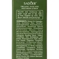 Бальзам для губ SADOER, с авокадо 4 г