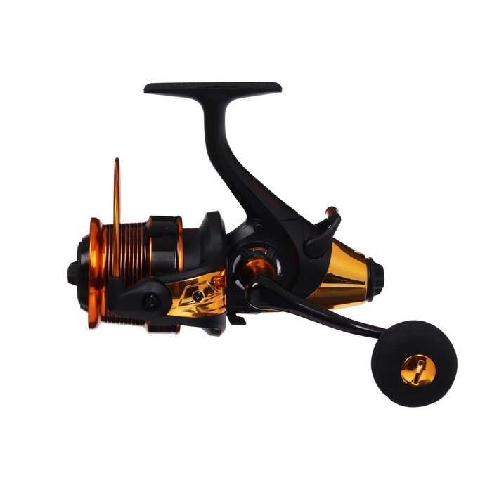 Катушка б/ин с бейтранером  Катушка б/ин с бейтранером "Волжанка" Карп Мастер 5000, 5+1 подшиник, 5.2:1