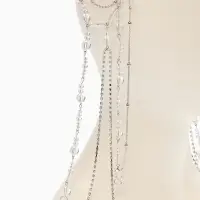 Украшение для волос "Хрусталь", цвет белый в серебре Украшение для волос "Хрусталь", цвет белый в серебре