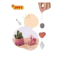 Масса для лепки JOVI, самозатвердевающая, полимерная, 250 г, терракота