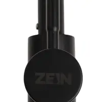 Смеситель для раковины ZEIN Z2508, короткий излив, картридж 40 мм, нержавеющая сталь, черный