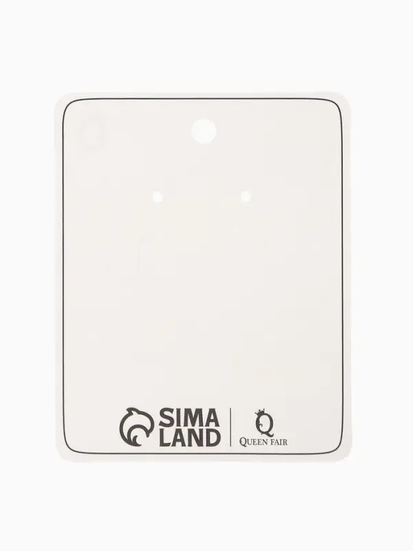 Серьги гвоздики &laquo;Кристалл. Сердце&raquo;, жёлтый