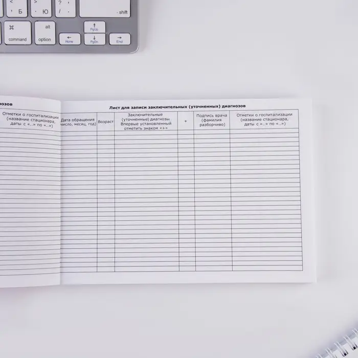 Медицинская карта ребенка Форма №112/у в мягкой обложке «Голубые звездочки», 40 листов Медицинская карта ребенка Форма №112/у в мягкой обложке «Голубые звездочки», 40 листов