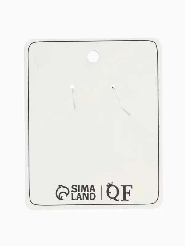 Серьги металл &laquo;Морячка&raquo;, цвет чернёное серебро