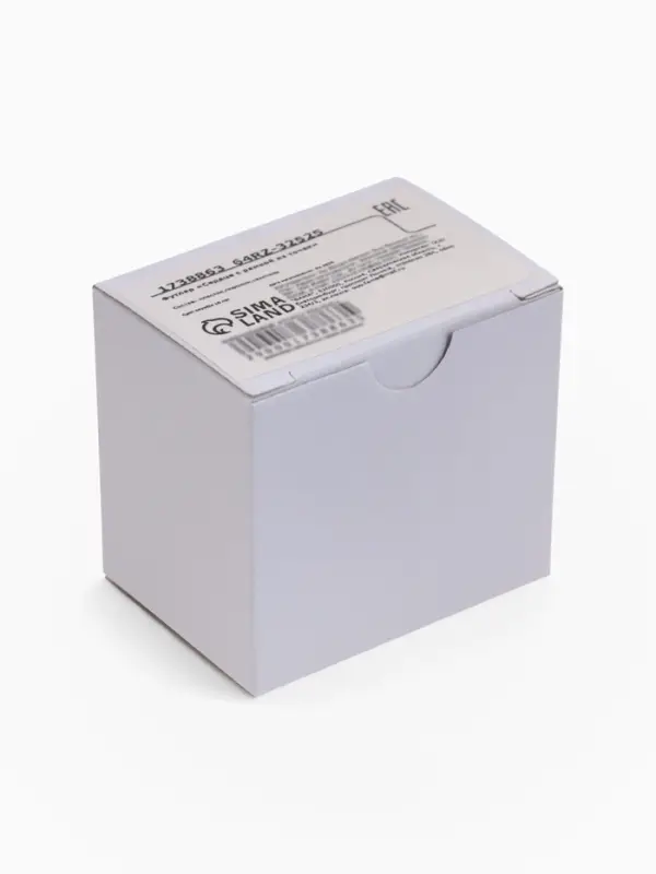 Футляр под кольцо, серьги &laquo;Сердце с рамкой из точек&raquo;, бархатный, 5&times;5 см (&plusmn;0.5 см ), красный