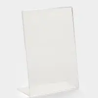 Односторонняя подставка А5 вертикальная, 15&times;7.5&times;21 см, оргстекло 2 мм