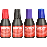 Краска штемпельная KORES красная 71328 ев/эт