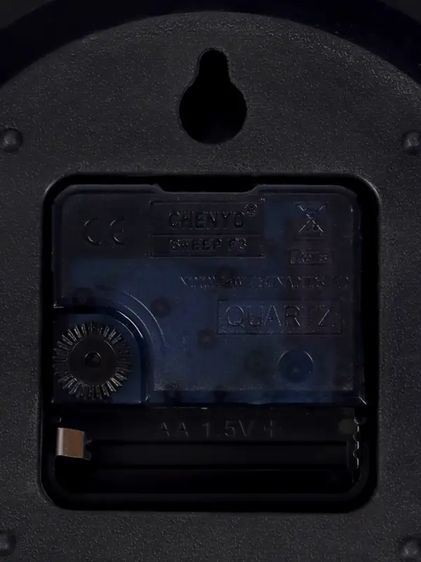 Часы настенные интерьерные &laquo;Вемен&raquo;, серия: Ажур, дискретный ход, d=60 см, циферблат d=22 см, от батарейки 1&times;АА