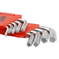 Набор ключей торцевых изогнутых коротких TORX 9 предметов (T10-T50) AVS TXS-9