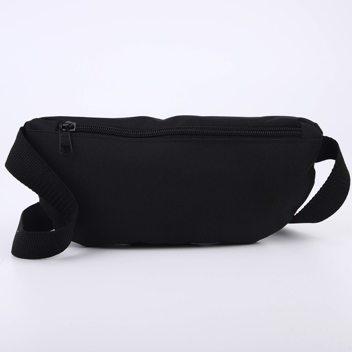 Сумка на пояс «Russian power», 32 x 8 x 15 cм, отд на молнии, черная