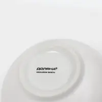 Конфетница Доляна &laquo;Зайка&raquo;, 13&times;10&times;9 см, доломит, белая