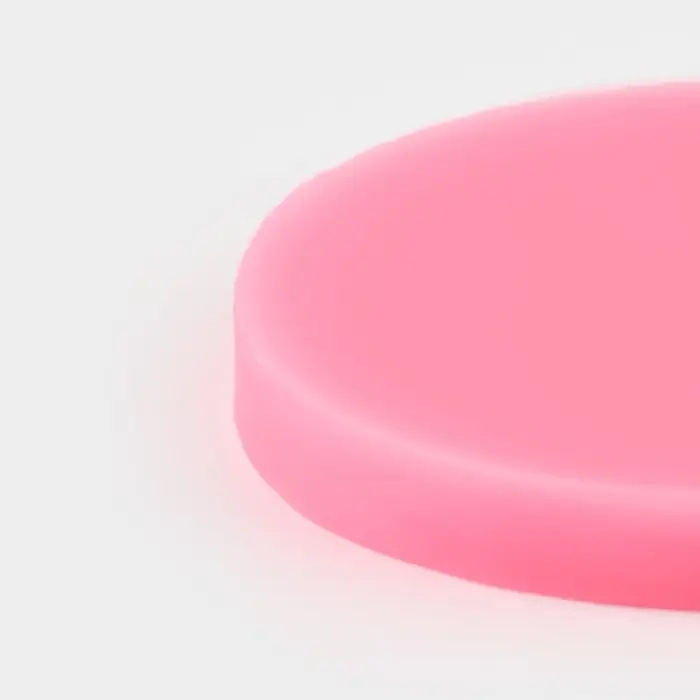 Молд «Для новорождённого», силикон, d=8 см, цвет розовый Молд «Для новорождённого», силикон, d=8 см, цвет розовый