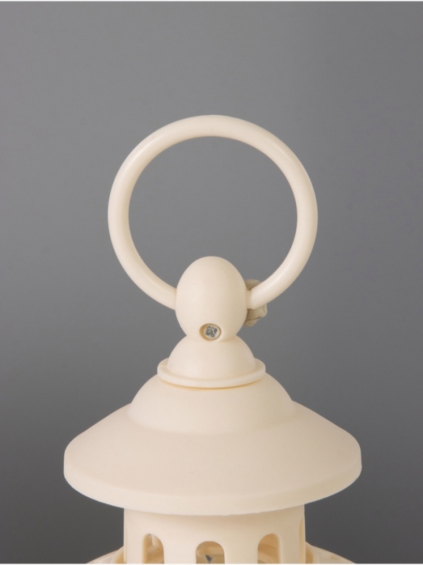 Светодиодная свеча в подсвечнике RISALUX «Свечи в звездах», LED-ночник, 1.5 Вт, 3×ААА, 12×12×23 см