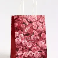 Пакет подарочный крафт Present, 15×8×21 см