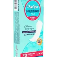 Прокладки ежедневные Day Spa, мультиформ, аромат бриз, ультратонкие, 20 шт.