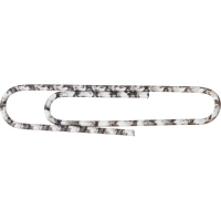 Скрепки Attache Зебра с полимерным покрытием,50 мм,разноцветные,50 шт/уп