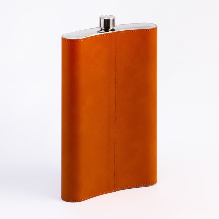 Фляжка для алкоголя и воды Фляжка для алкоголя и воды "Лучший рыбак", нержавеющая сталь, подарочная, 1.8 л, 60 oz