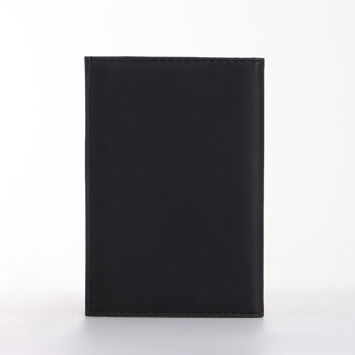 Обложка для паспорта, цвет чёрный