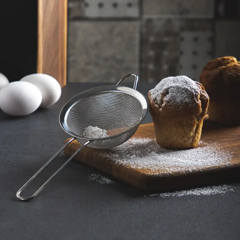 VETTA Сито с ободом и ручкой 10см, нерж.сталь