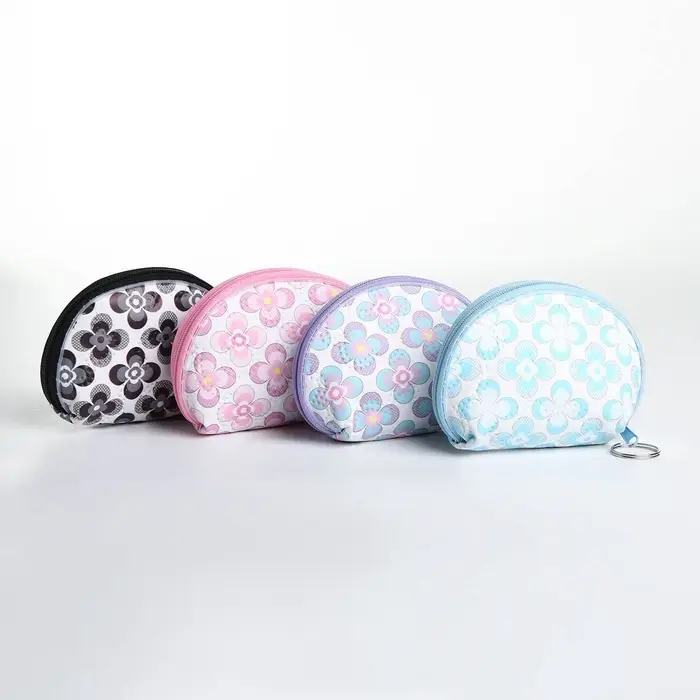 Кошелёк детский &laquo;Цветочный орнамент&raquo;, маленький, монетница, МИКС