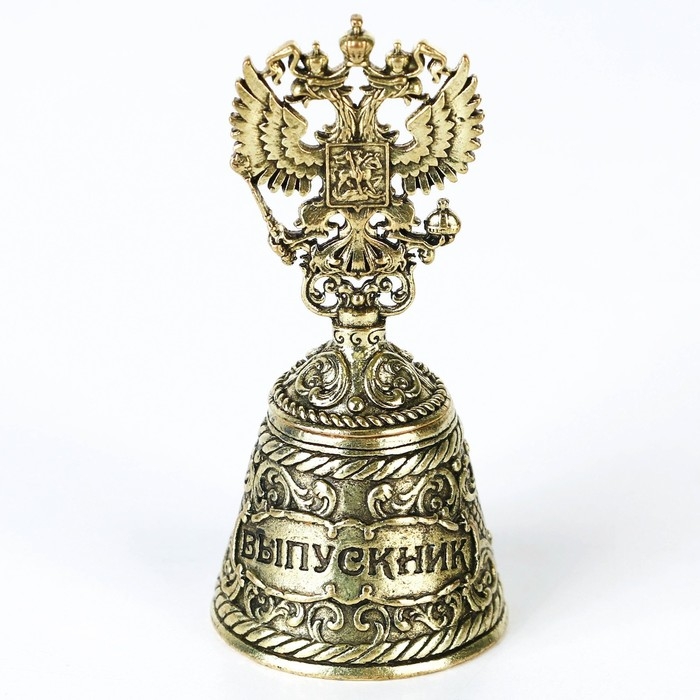 Колокольчик сувенирный на Выпускной «Выпускник», 8,5 х 3,8 см Колокольчик сувенирный на Выпускной «Выпускник», 8,5 х 3,8 см